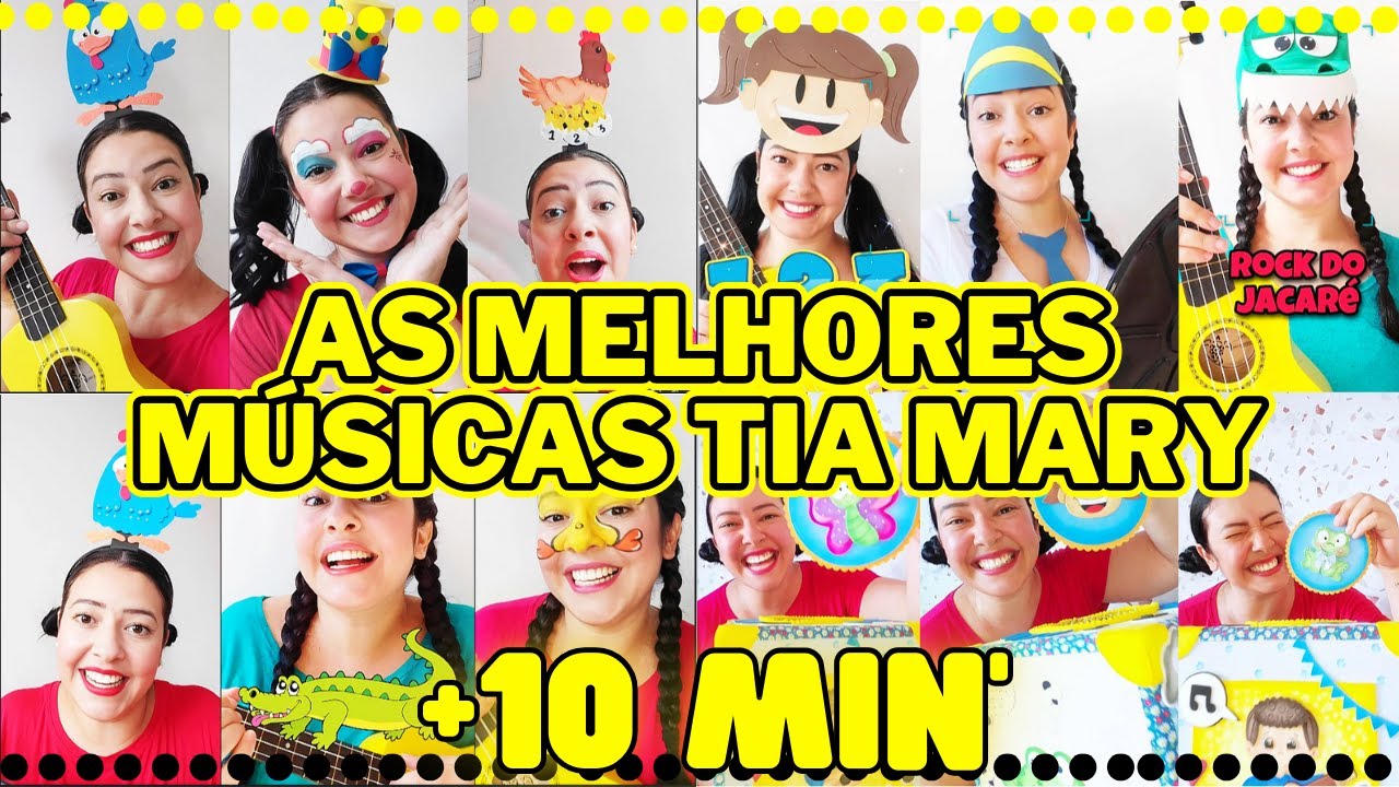 Músicas Infantis - 🎶 As Melhores Músicas da Tia May 10 MINUTOS! 🎵