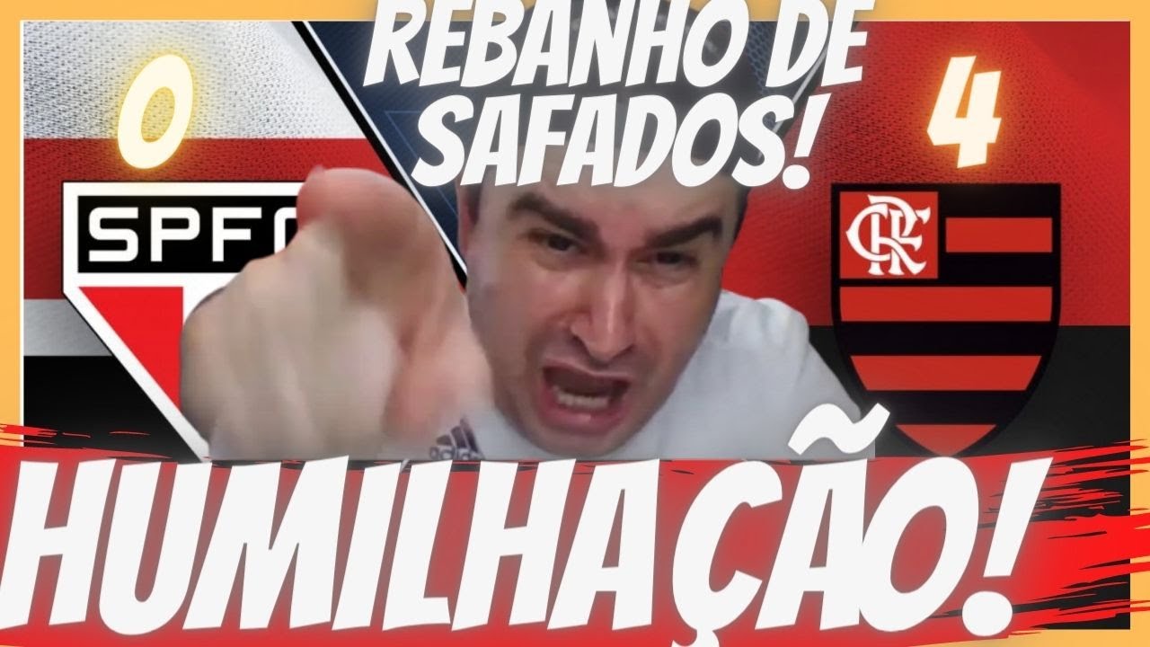 FROUXOS 0X4 FLAMENGO l REBANHO DE COVARDES VESTINDO O MANTO l MEDO DO REBAIXAMENTO l HUMILHAÇÃO!!!
