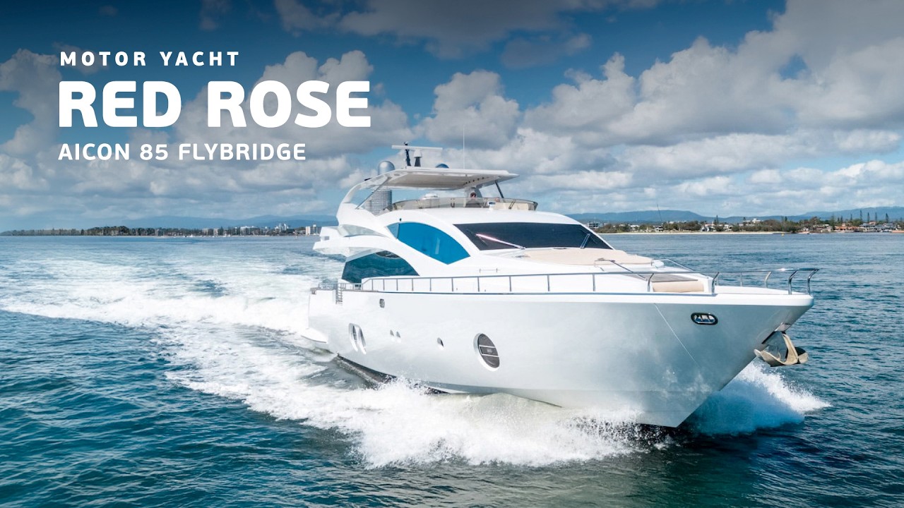 M/Y Red Rose | Luxury Yacht Charters in Greece