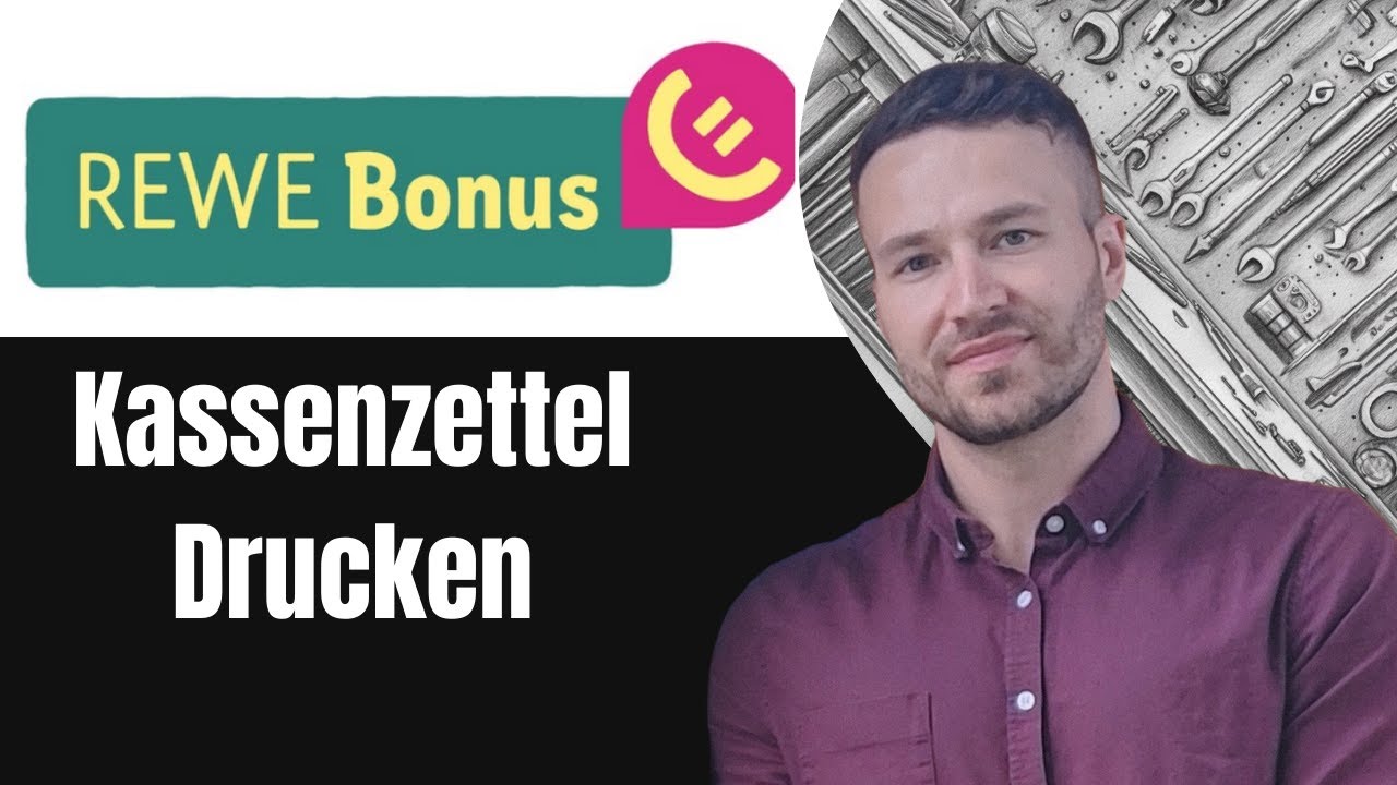 Rewe Bonus App Kassenzettel / Kassenbon Ausdrucken Tutorial