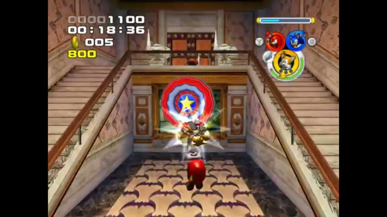 Sonic Heroes [Walkthrough Part 6 ~ Hang Castle / Mystic Mansion ~ Special Stage 6 ~ Team Sonic]