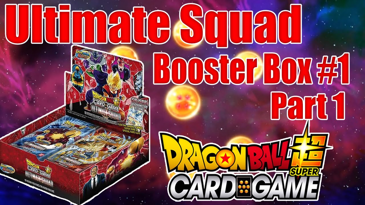 DBS Ultimate Squad Booster Box#1 Part 1 Opening (DBS TCG)