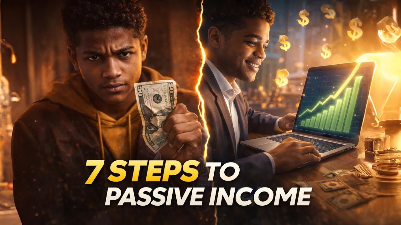 The Seven Steps to Passive Income | Motivational story 