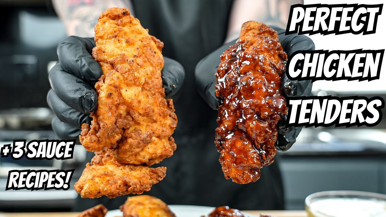 The SECRET To Chicken Tender Perfection! (Plus 3 Sauce Recipes!)