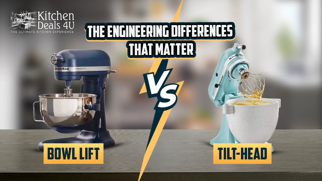 ⚔️ Tilt-Head vs Bowl-Lift: Which Stand Mixer is BEST for You? 🤔