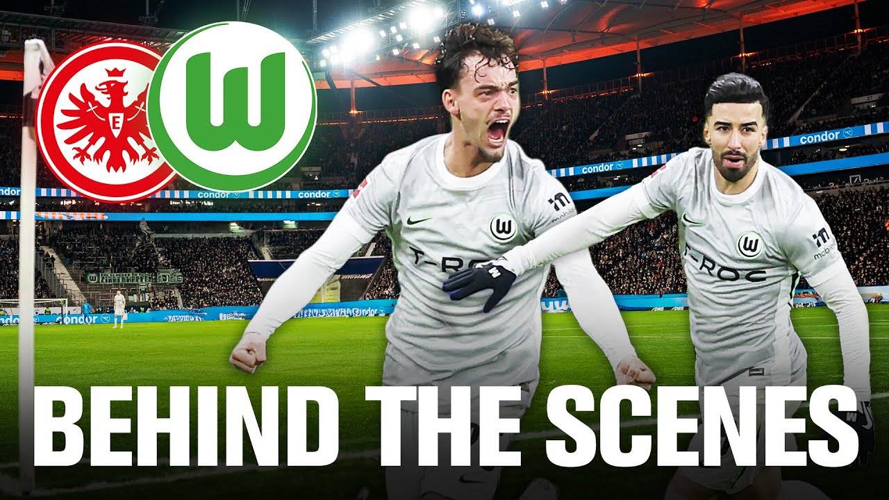 Hautnah beim Warm-up in der Kabine  📹 Hinter den Kulissen bei der Eintracht! 🐺💪 | W&ouml;lfe TV