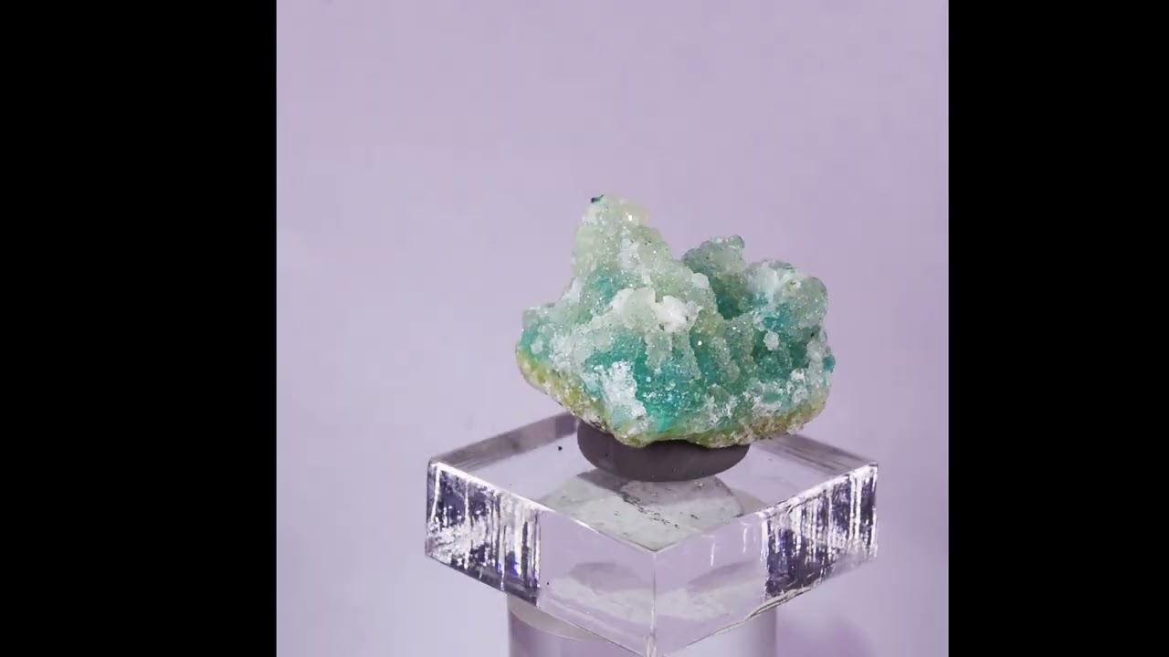 2.6cms DRUZY CHRYSOCOLLA PERU COPPER 2000 DISCOVERY MINERAL DB159