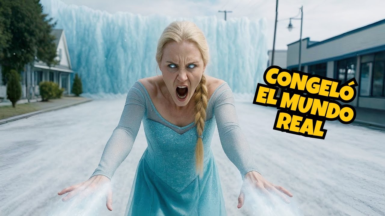 ELSA cayó al mundo humano, pero sus poderes se DESCONTROLARON y comenzaron a destruirlo todo