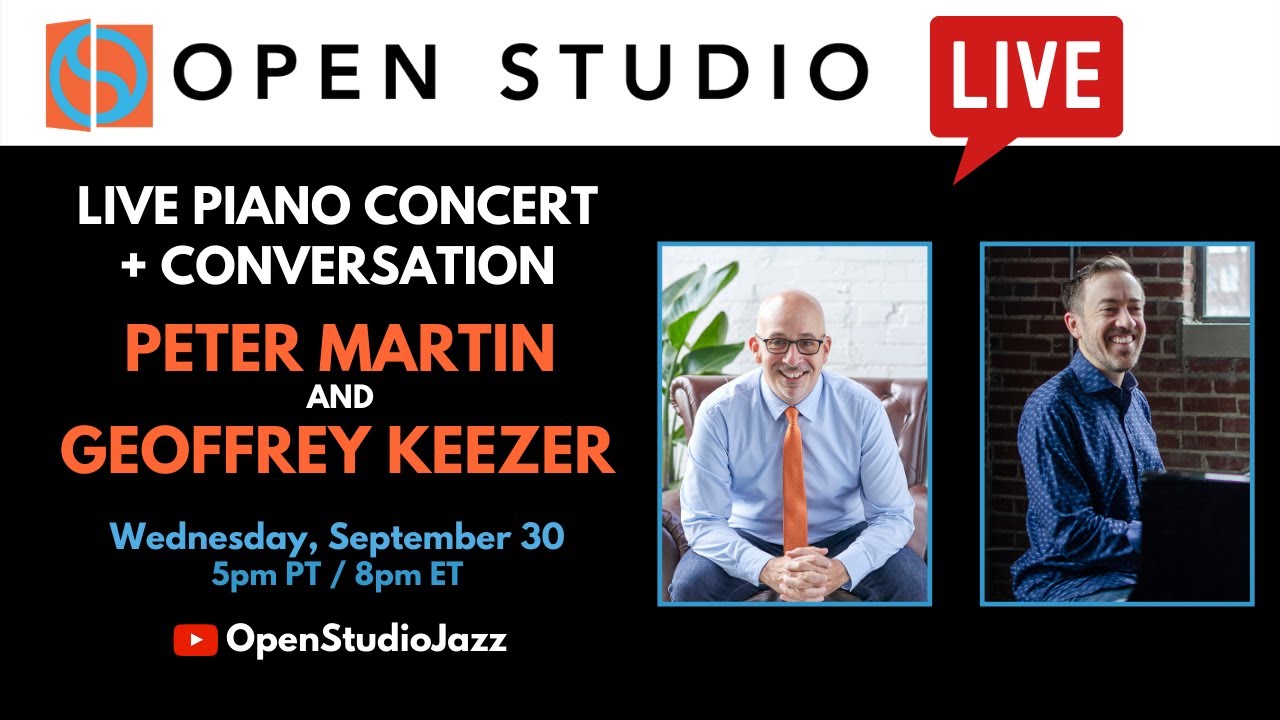 Peter Martin + Geoffrey Keezer | Duo Piano Concert + Conversations