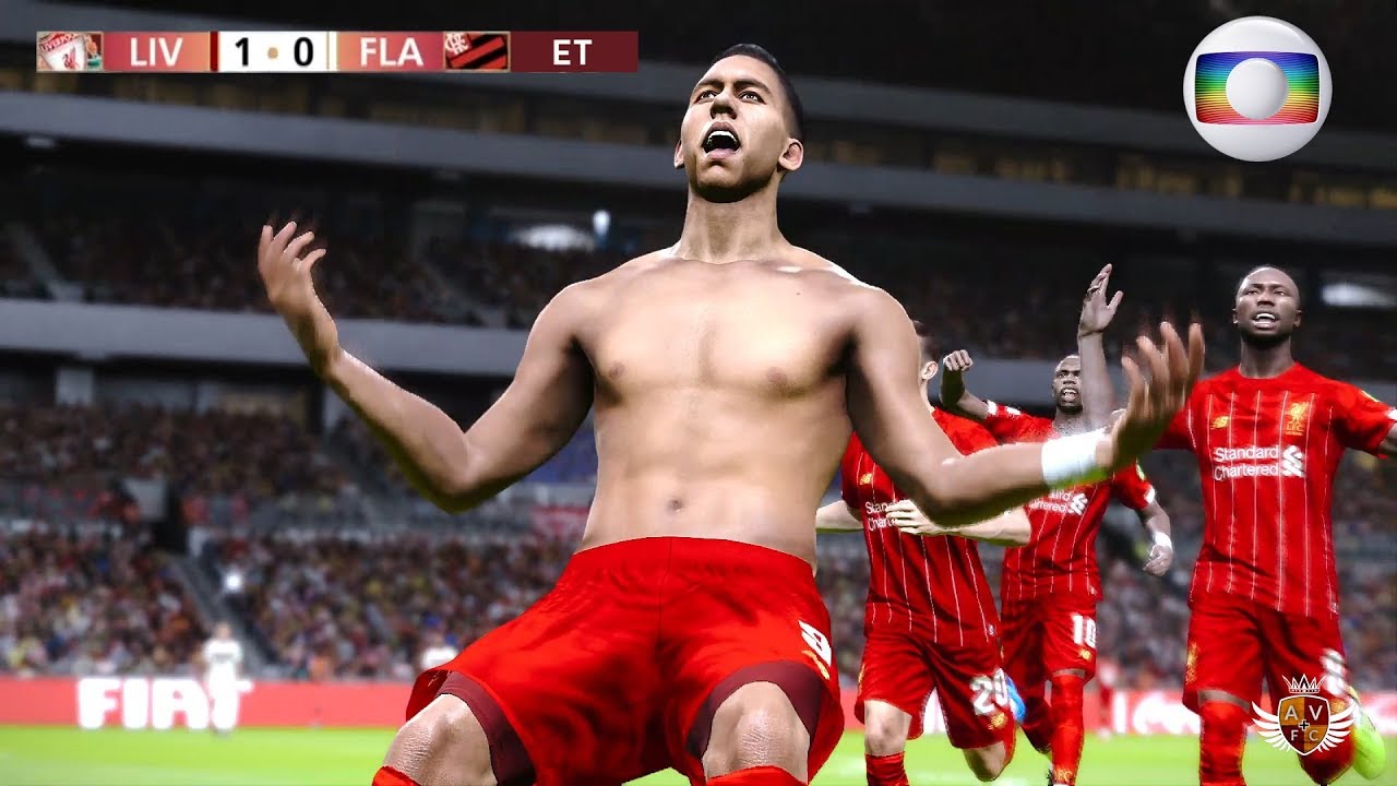 LIVERPOOL 1 x 0 FLAMENGO - FINAL DO MUNDIAL DE CLUBES RECRIADA NO PES 2020
