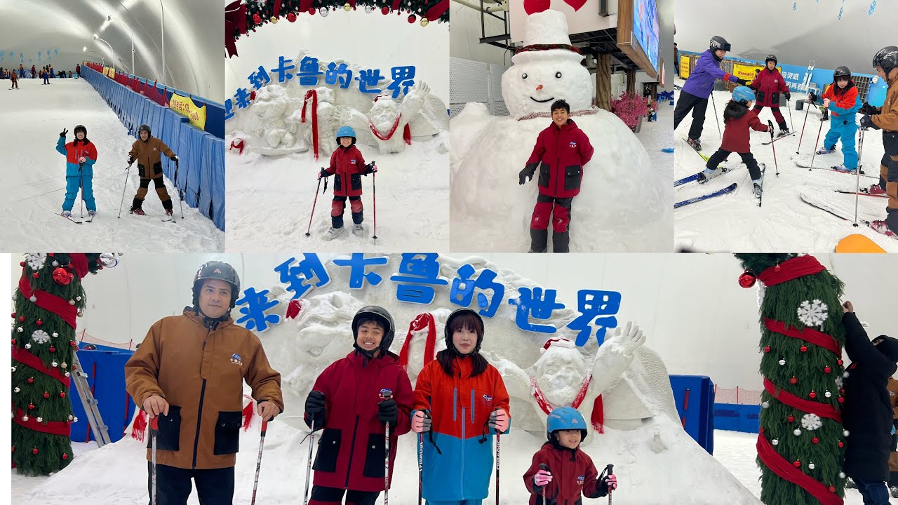 Shenzhen snow world ❄️⛷️
