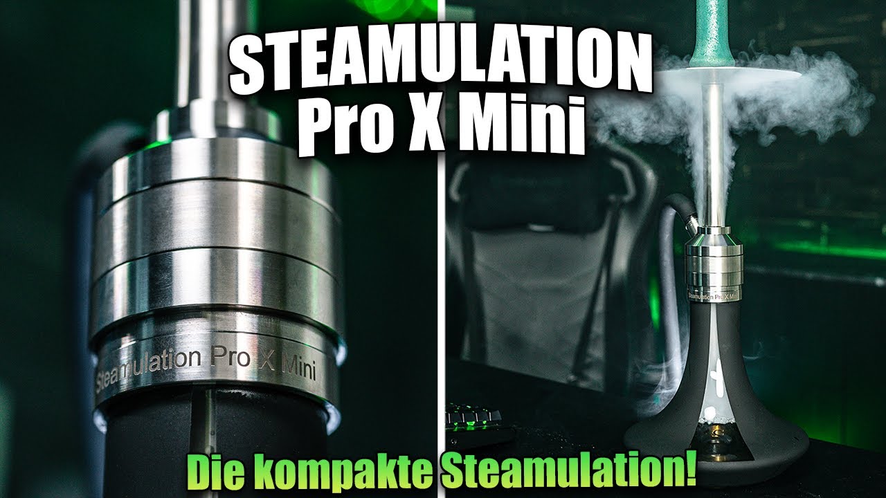 STEAMULATION PRO X MINI | 16 Blow Offs unkompliziert änderbar!