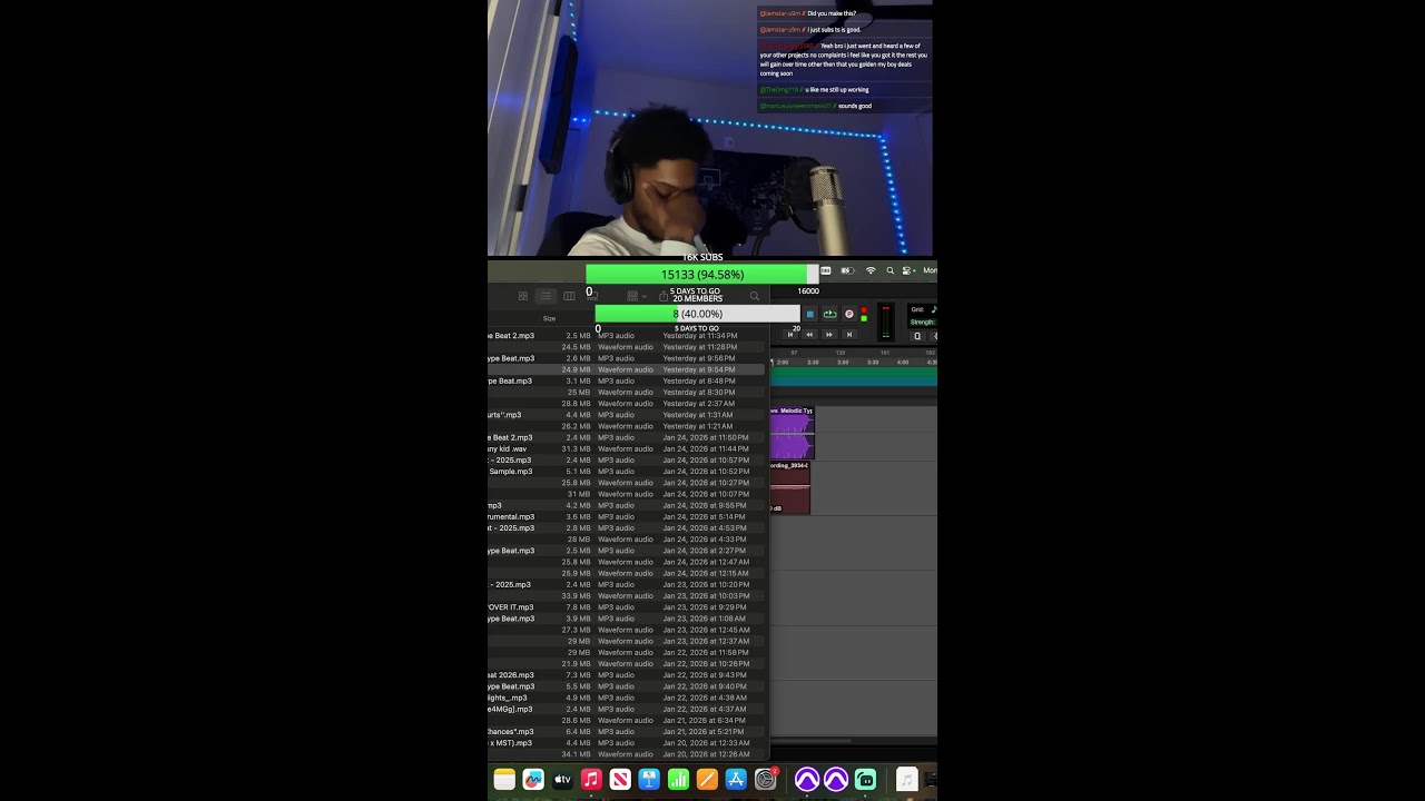 making a song join chat