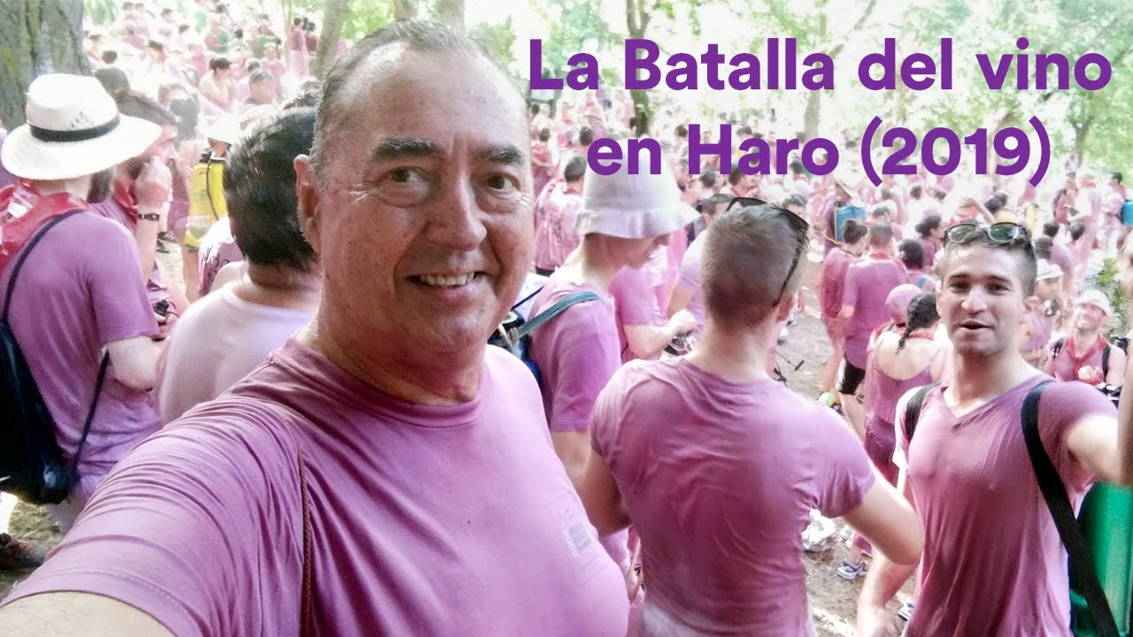 Batalla del Vino 2019 en Haro (La Rioja)