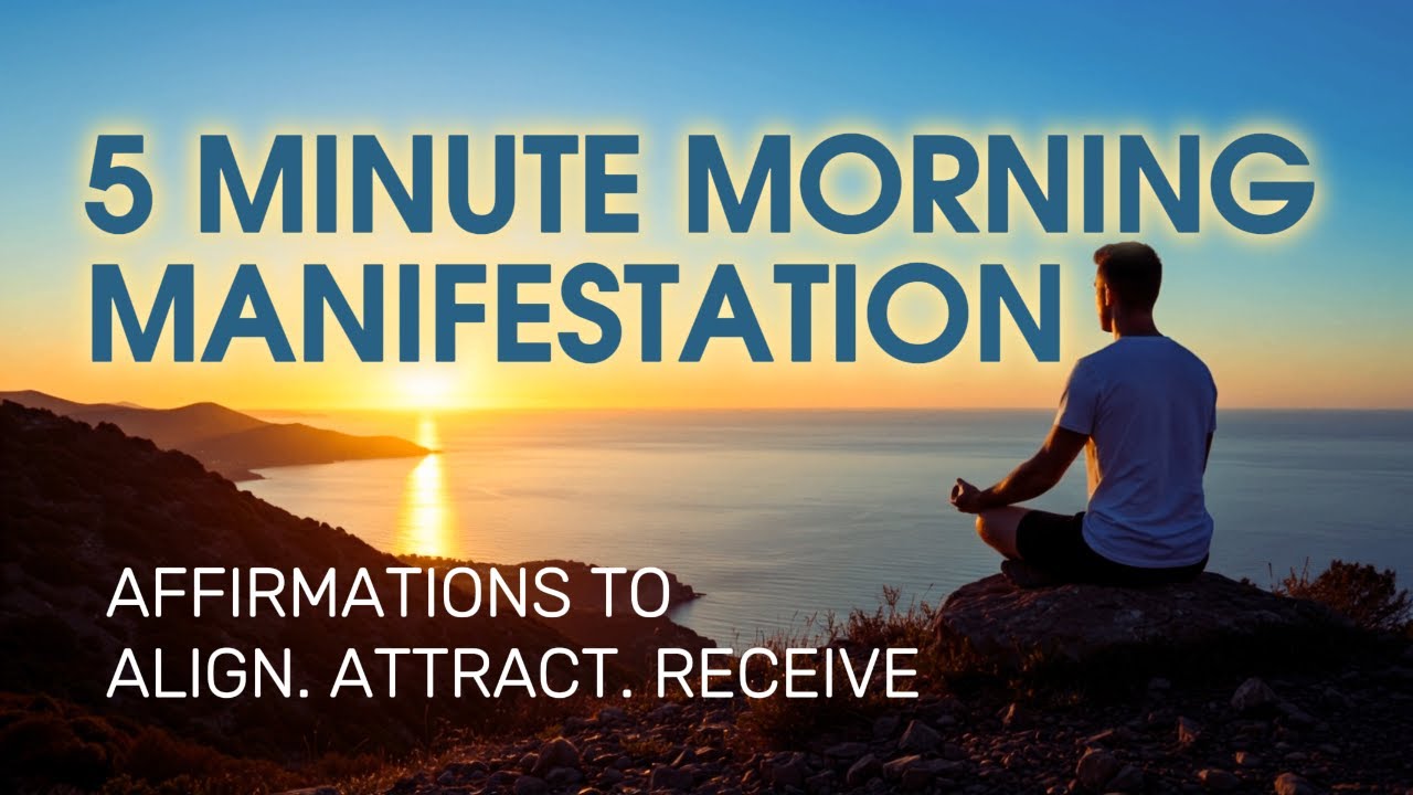 5 Minute Morning MANIFESTATION Affirmations | Manifest All You Desire ✨