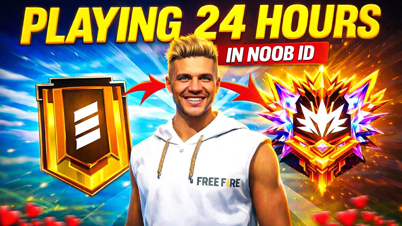 Pushing Gold To Grandmaster In Just 24 Hours 💀🎯 | Garena Free Fire BR Ranked Rank Push Challenge