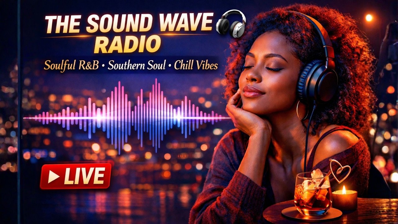 The Sound Wave Radio 🎧 |Soulful R&B, Southern Soul & Chill Vibes | Relax, Reflect & Feel the Music