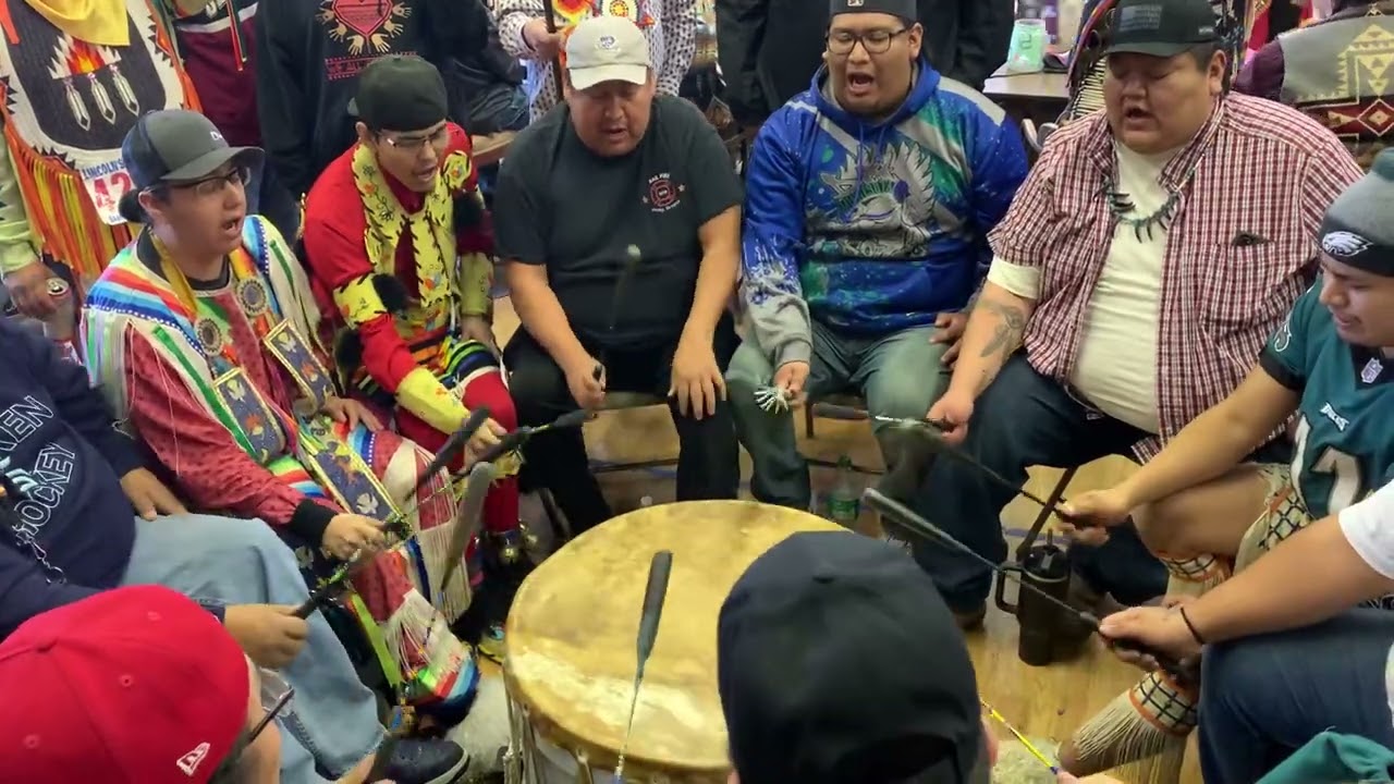 Black Lodge singers! 2023!Sunday afternoon Lincoln’s pow wow Simnasho Oregon