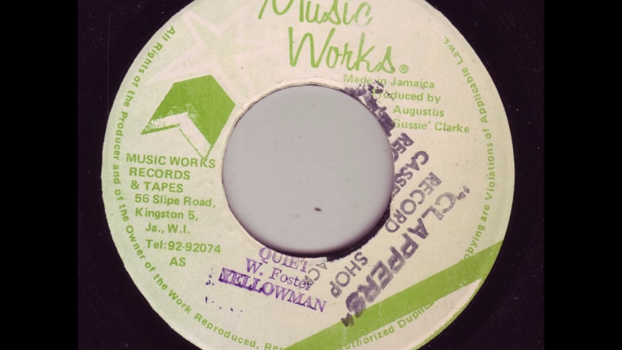 Yellowman - Quiet + Dub - 7