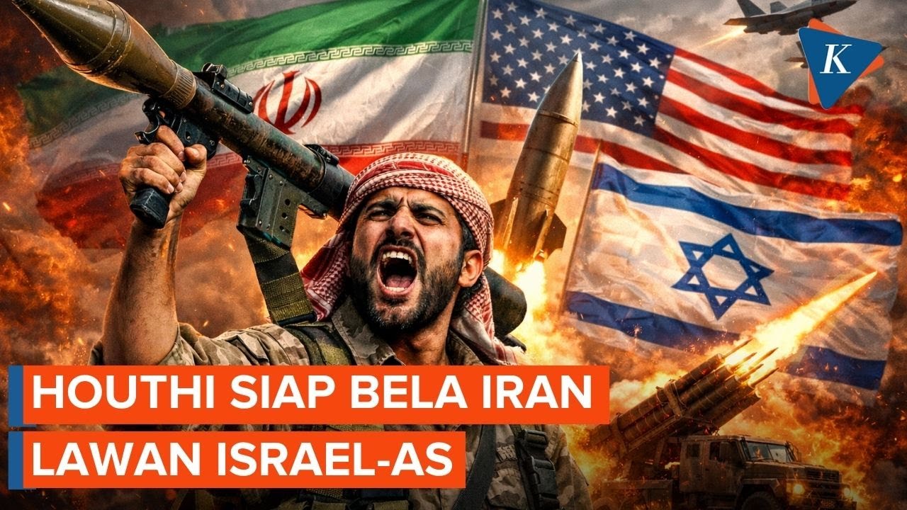 Houthi Siap Bantu Iran Lawan Israel-AS, Peringatkan Perang Meluas