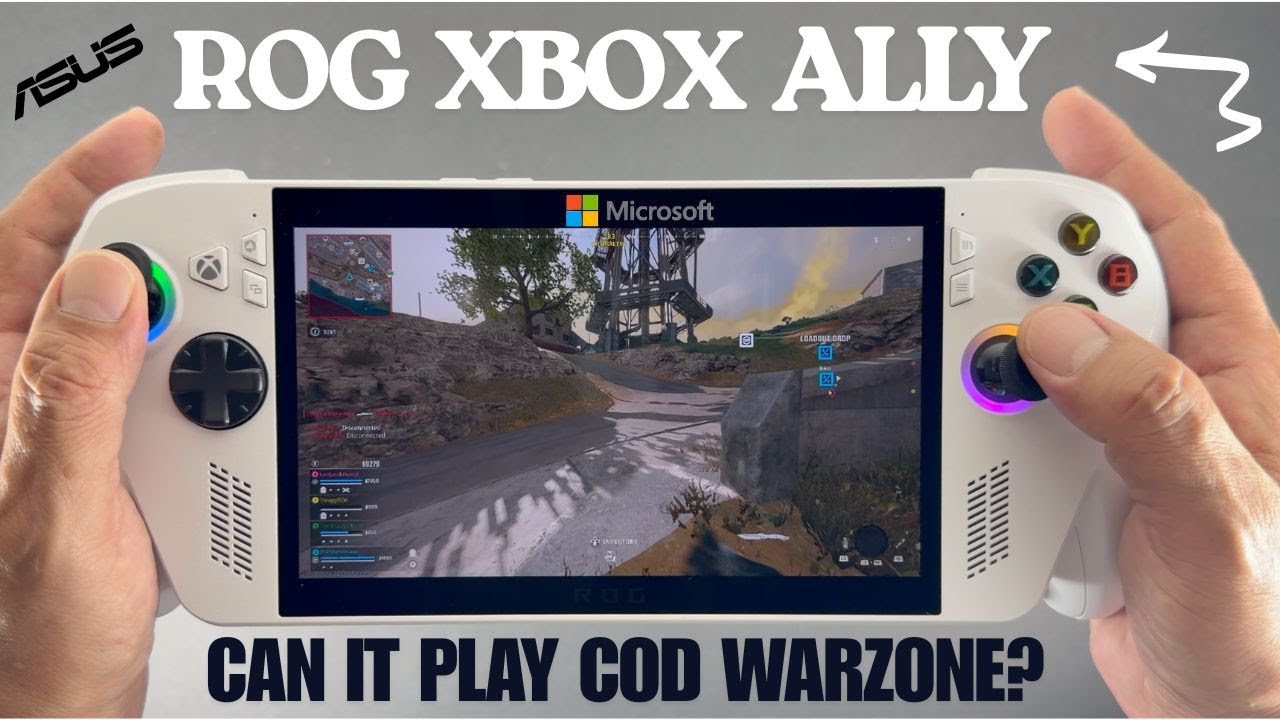 Обзор ROG Xbox Ally — потянет ли она Call of Duty: Warzone? (Тест производительности и FPS!)