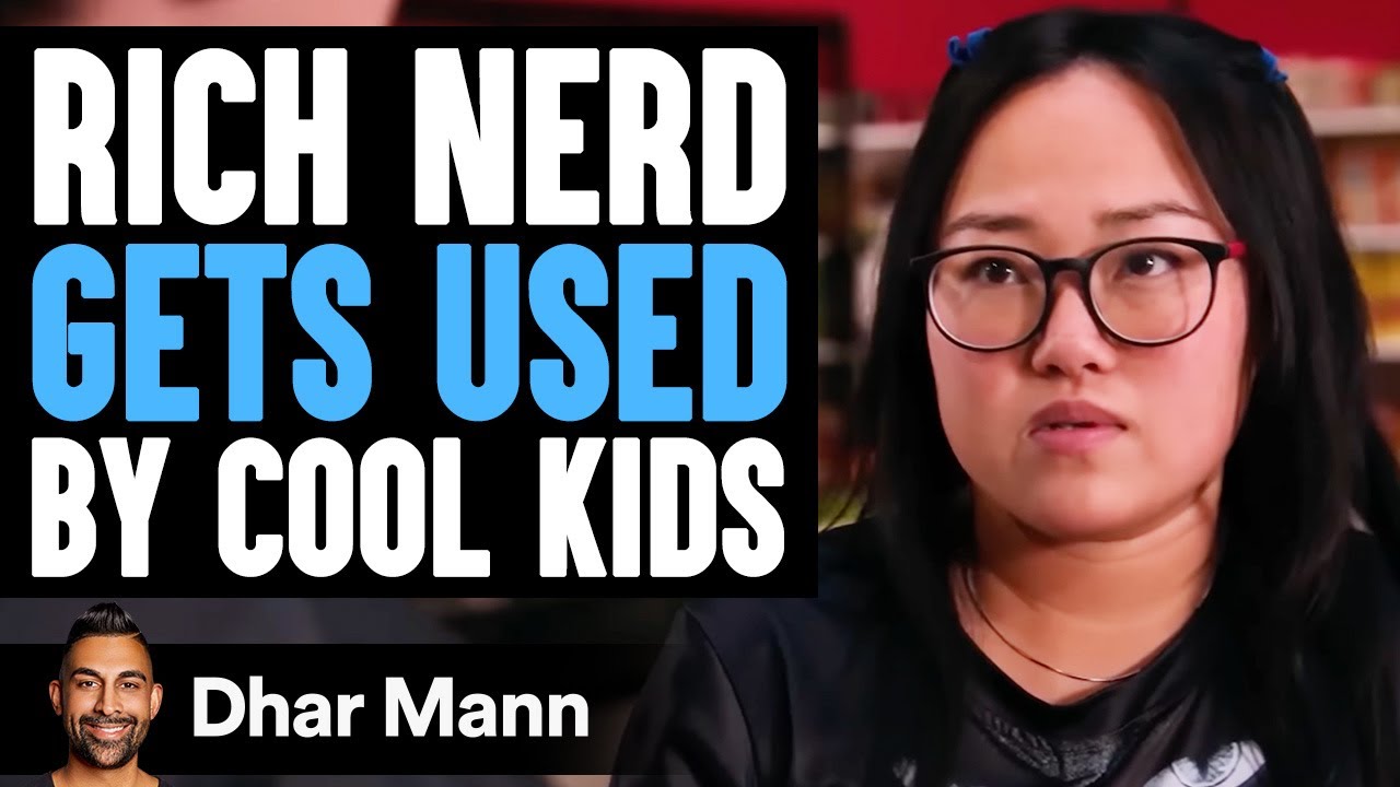 RICH NERD Gets Used By Cool Kids | Dhar Mann Studios