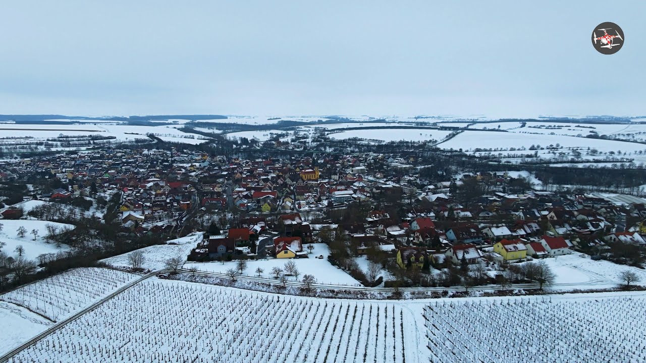 Obernbreit im Schnee und erste FPV