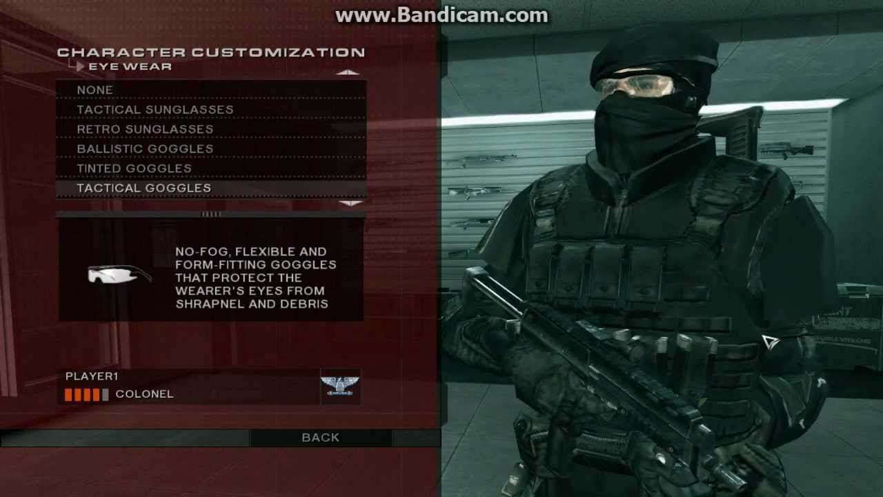 Rainbow Six Vegas 2 : Weapon, Equipment, Armor and Clothing