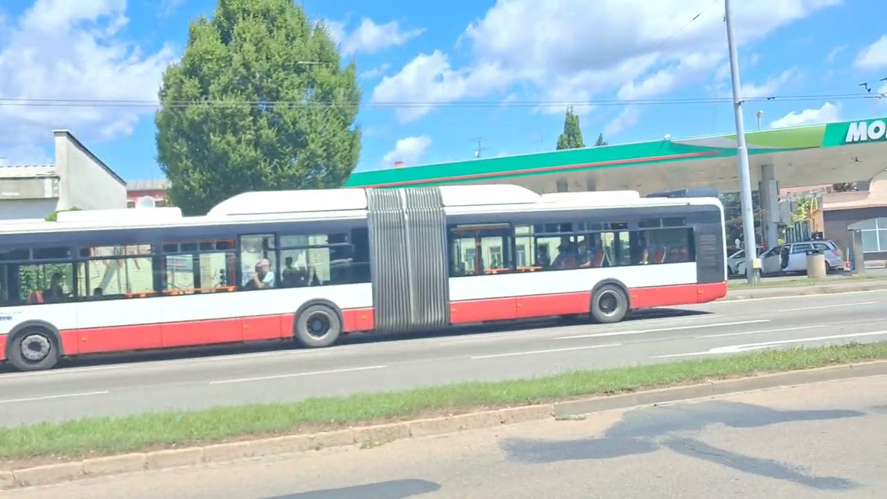 Jízda autobusem Iveco Urbanway 12m Cng 7081