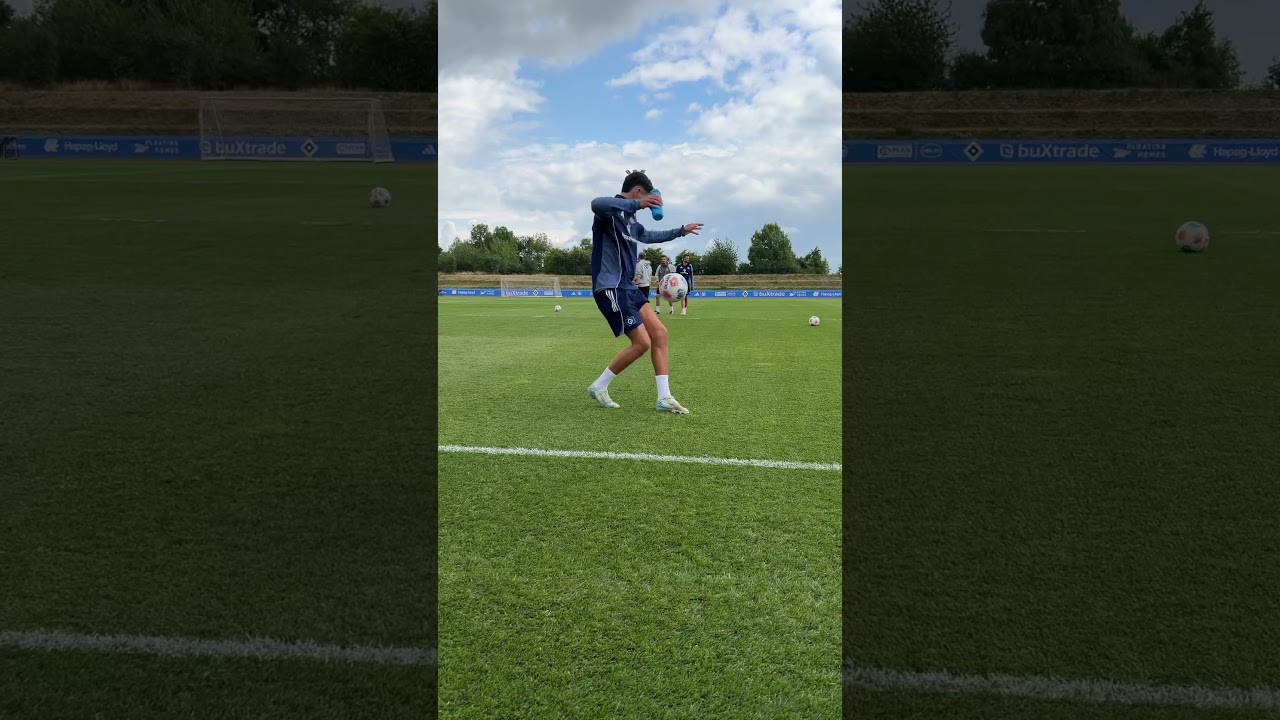 ELFADLI AM ZAUBERN! 👀🪄 Daniel Elfadli zeigt seine Skills. ⚽️ #nurderHSV