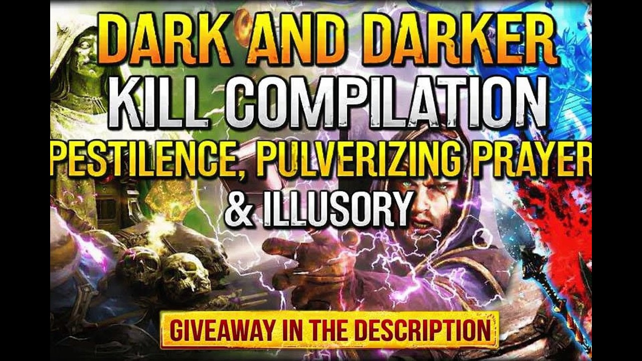 Dark and Darker: Giveaway & Stream Highlights (Acquiring Pestilence, Pulverizing Prayer & Illusory)