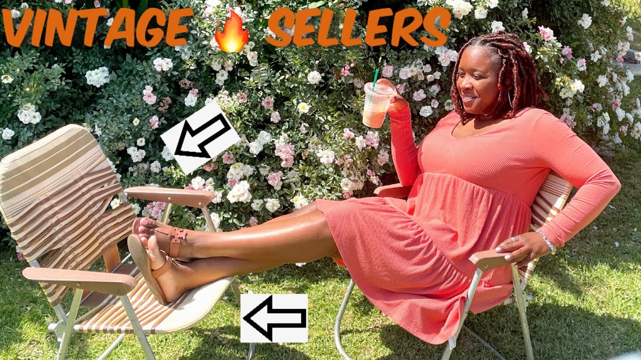 I FOUND THESE VINTAGE CHAIRS AT A GARAGE SALE | Turned $7 into $275