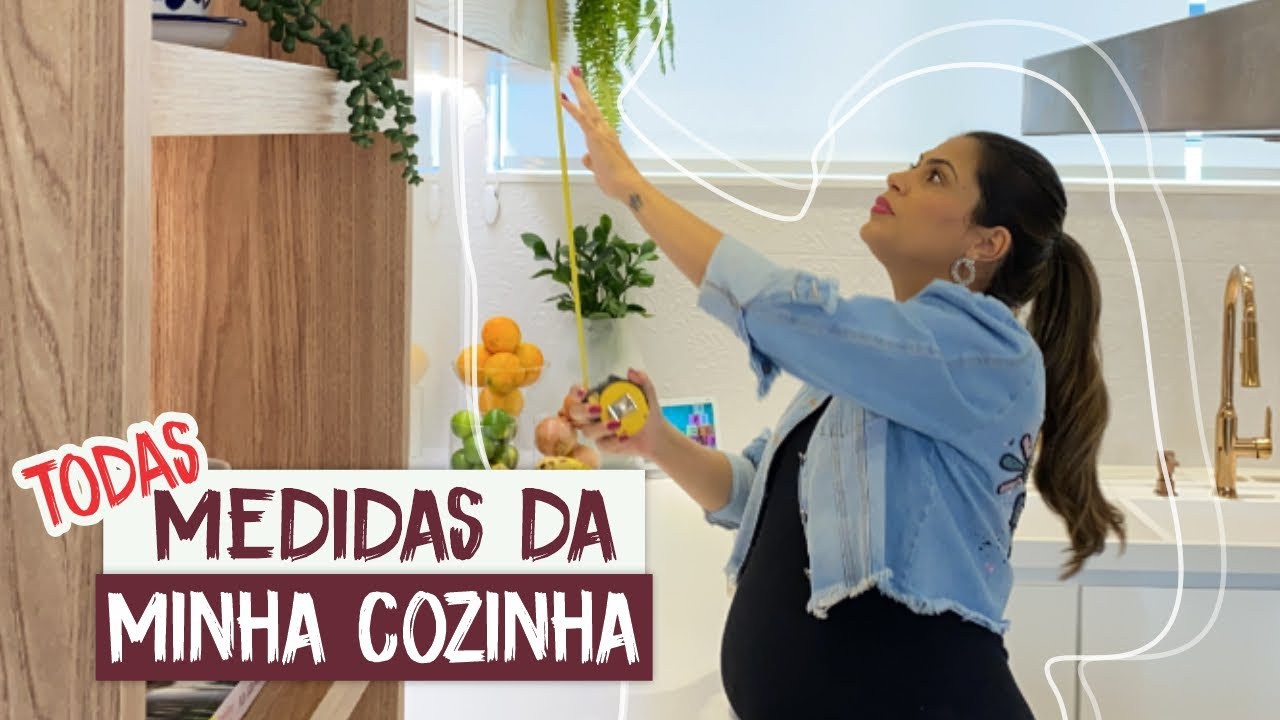Todas as medidas da minha cozinha!   Larissa Reis Arquitetura
