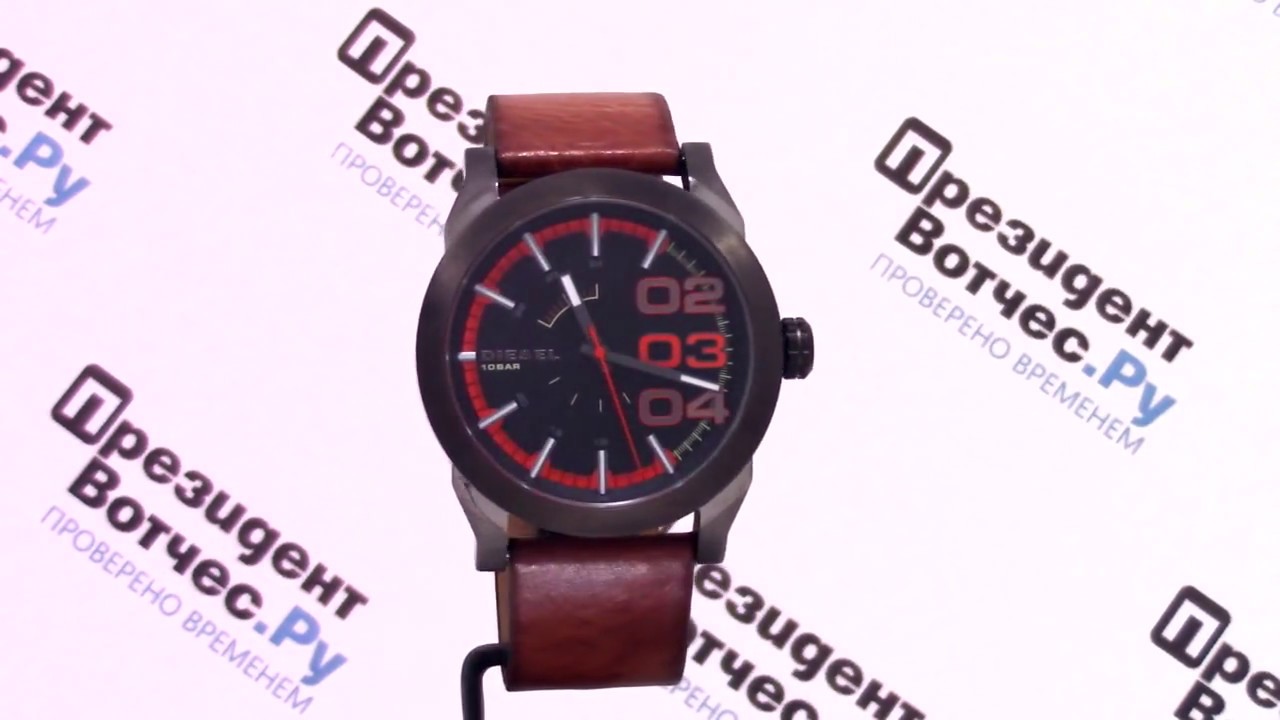 Часы Diesel DZ1680 - Круговой обзор от PresidentWatches.Ru