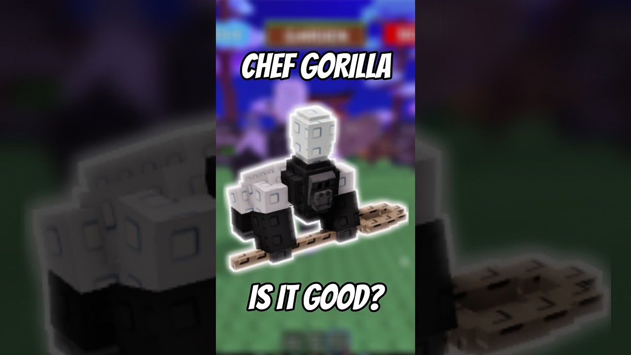 is CHEF GORILLA op pet? #growagarden #growagardenroblox #growagardentips #shorts
