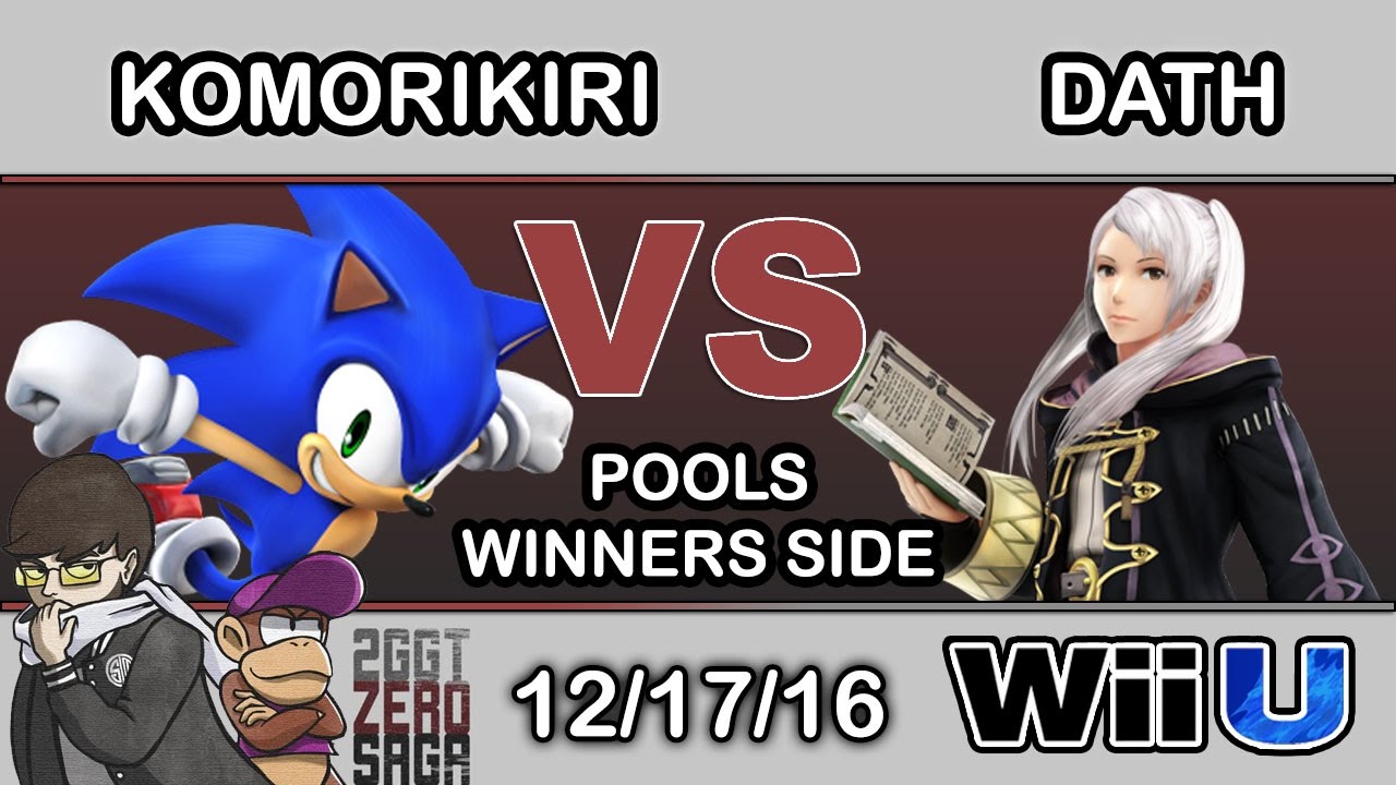 2GGT: ZeRo Saga - 2GG | Komorikiri (Sonic) Vs. Dath (Robin) Pools Winners - Smash Wii U