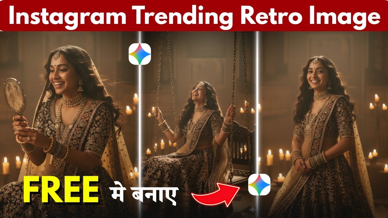 Vintage-Style Retro Photo Editing | Google Gemini AI Tutorial #retrostyle #geminiai