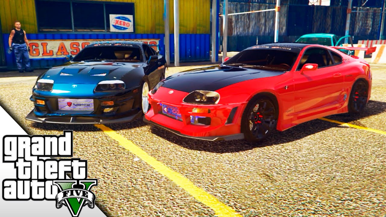 GUERRA TUNING #4 | TOYOTA SUPRA | GTA V MODS | BraxXter