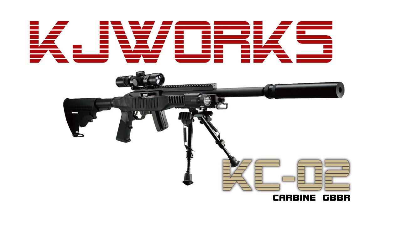 KJworks KC-02 - Gas Blowback (Airsoft Rifle)