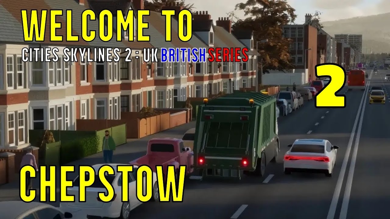 British City in Cities Skylines 2 - Chepstow!!!! - EP2