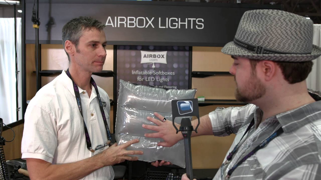 NAB 2015: Надувные софтбоксы Airbox Lights
