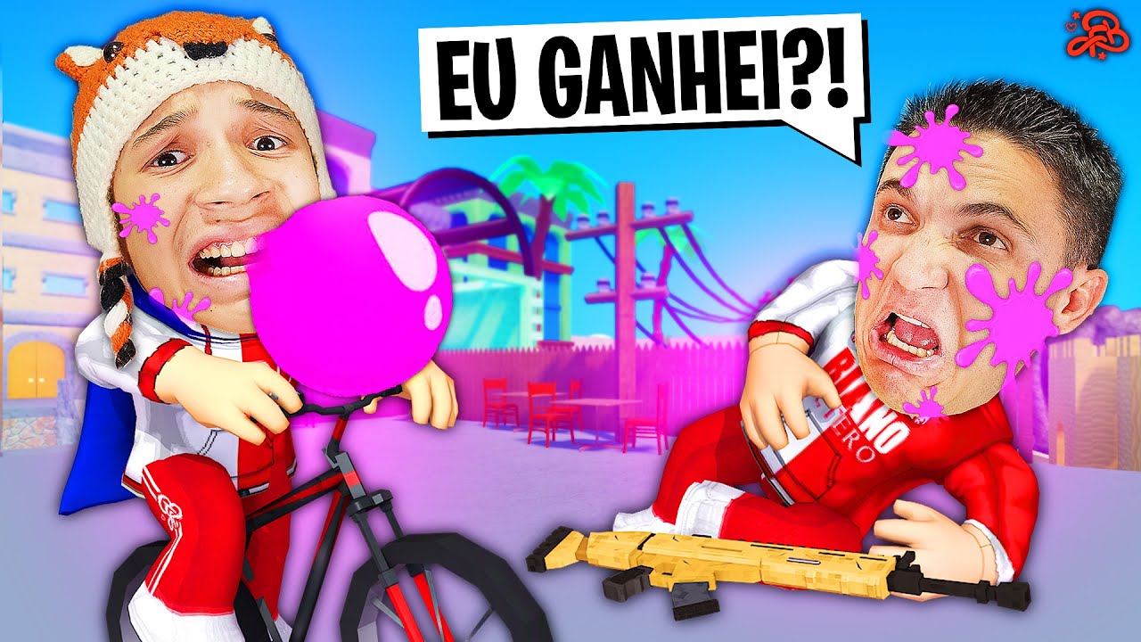 A CADA DERROTA MASCA CHICLETES DOS MONSTROS NO ROBLOX!