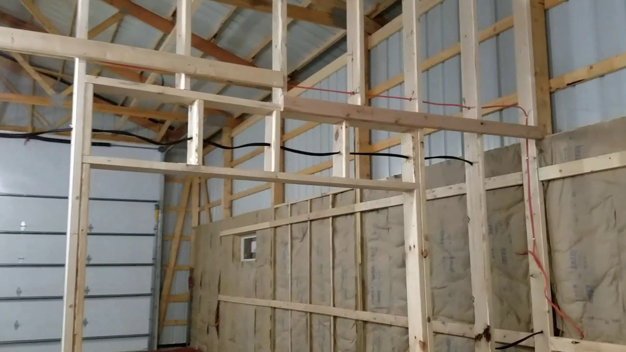 Pole Barn part 12: Insulating