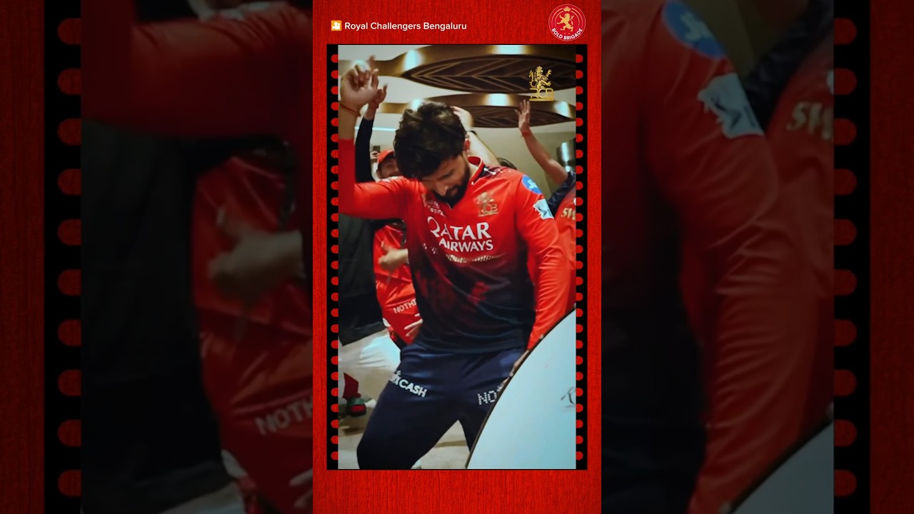 BOLD VICTORY DANCE ft. RAJAT PATIDAR 🕺 | RCB - IPL 2025 CHAMPIONS | #BoldBrigade #Shorts