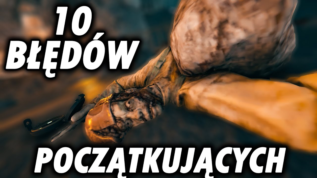 10 BŁĘD&Oacute;W POCZĄTKUJACYCH w The Forest