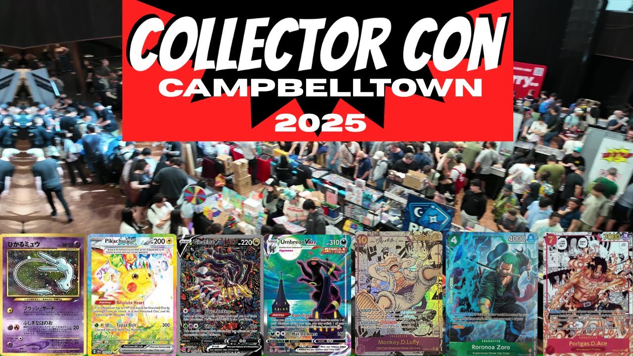 Collector Con 2025: покемоны, One Piece и безумные находки!
