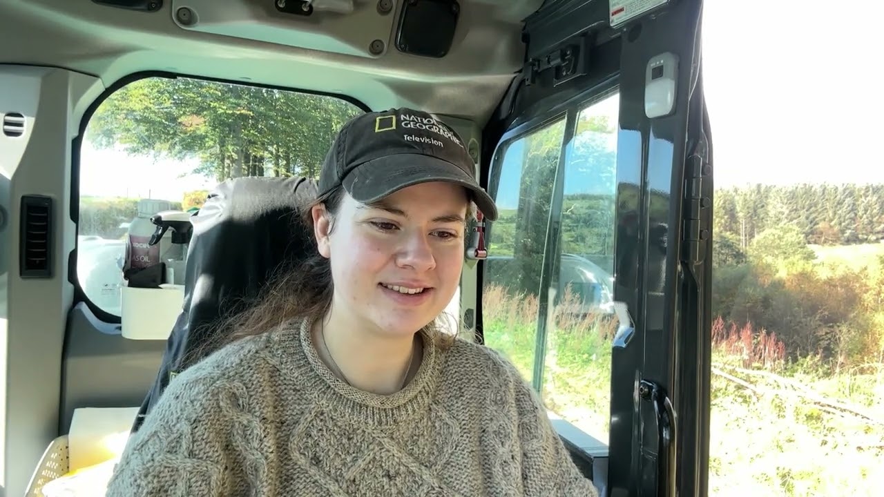 We Are Excavator Drivers! Finishing up the Bridge - Scottish Country Life (Living in Scotland)
