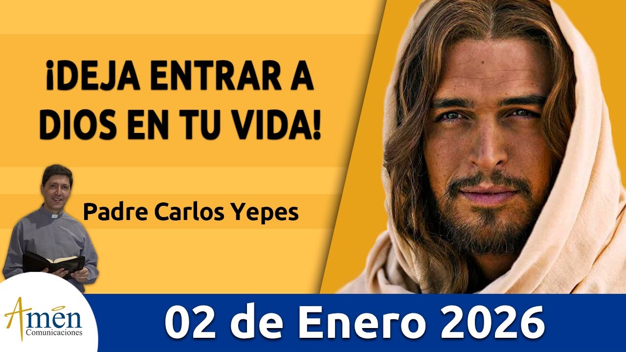 Evangelio De Hoy, Viernes 02 Enero 2026 #PadreCarlosYepes l Juan 1,19-28 | Fidelidad en Dios