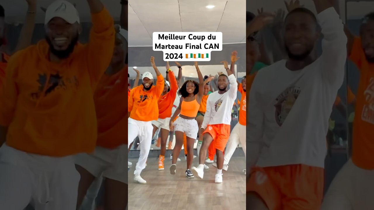 TAM SIR - COUP DU MARTEAU ( MEILLEUR CHOR&Eacute;GRAPHIE FINAL CAN 2023) #afcon2023 #can2024 #cotedivoire