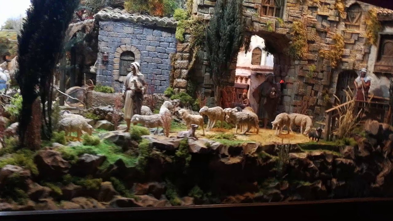 Belén Mercadillo Navideño. Asociación Cultural Belenista. Córdoba. Plaza Tendillas 2017